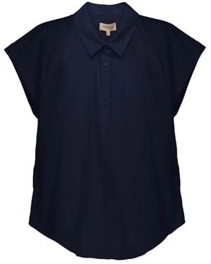 Woolrich Baumwollbluse - Blau