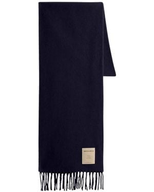 Woolrich Winter Scarves - Blue