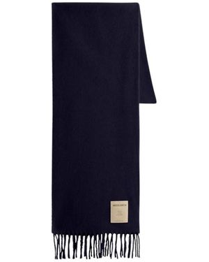 Woolrich Patch Schal - Blau