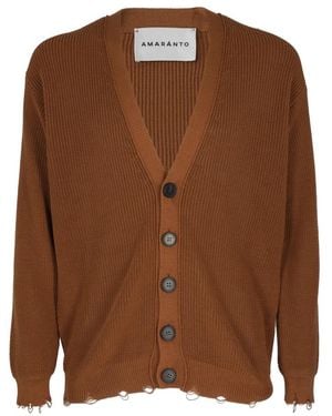 Amaranto Cardigans amaránto - Braun