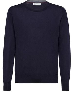 Brunello Cucinelli Cashmere Knitwear - Bleu