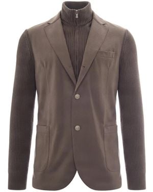 Eleventy Jassen ,Bruin ,Wol Blazers