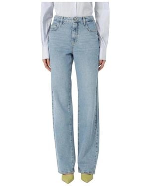 Patrizia Pepe Straight Jeans - Blue