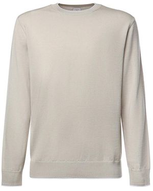 Eleventy Round-Neck Knitwear - Gris