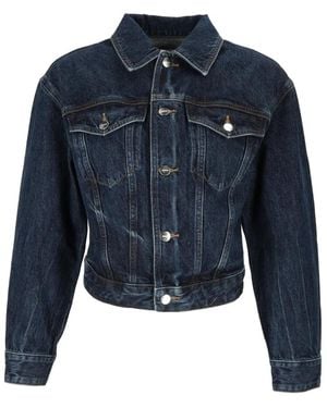 Agolde Veronica Trucker Jacket - Blau