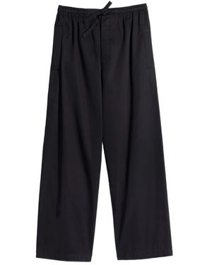 Lemaire Wide Trousers - Black