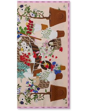 Fendi Accessoires ,Veelkleurig ,Scarves - Meerkleurig
