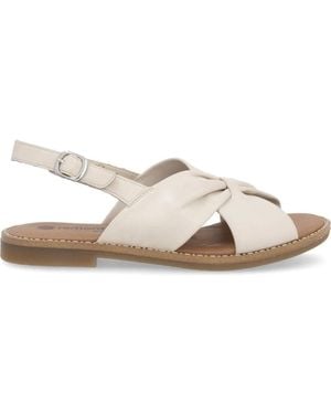 Remonte Flat Sandals - Natural