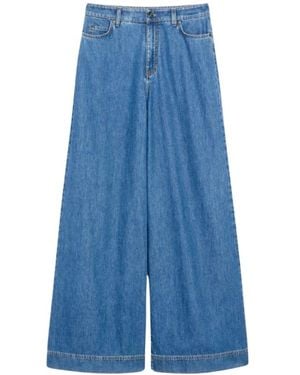 Max Mara Wide Jeans - Blauw