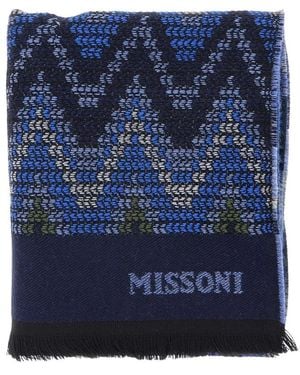 Missoni Winter Scarves - Bleu