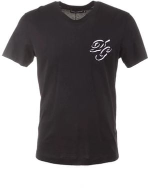 Dolce & Gabbana T-Shirts - Black