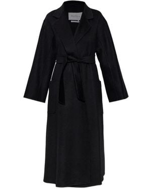 Max Mara Belted Coats - Black