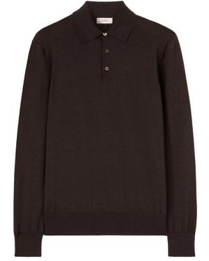 Agnona Polo Shirts - Brown