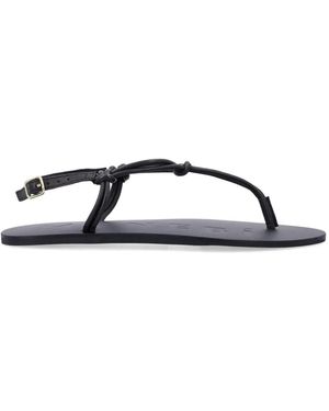 Manebí Canyon Knot Thong Sandal - Blau