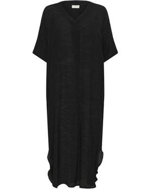 Kaffe Midi Dresses - Black