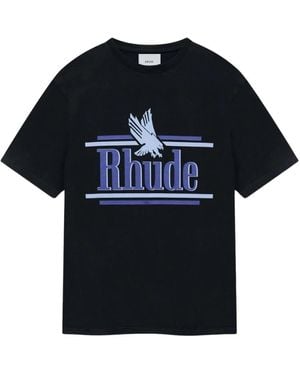 Rhude T-Shirts - Black