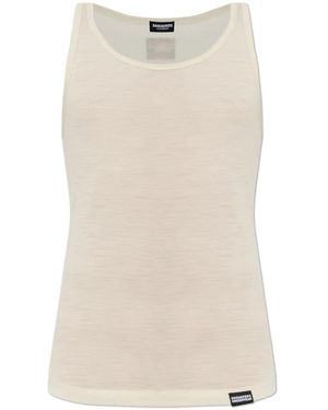 DSquared² Tops ,Wol Wol Lingerie Top - Naturel
