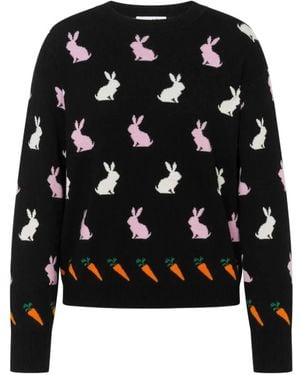 Love Moschino Round-Neck Knitwear - Negro