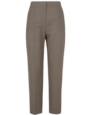 Bomboogie Slim-Fit Trousers - Grey