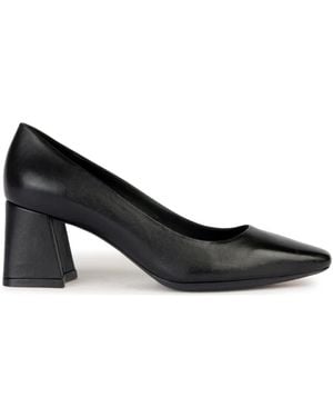 Geox Court Shoes - Black