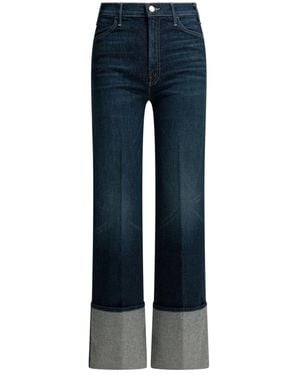 Mother Straight Jeans - Blue