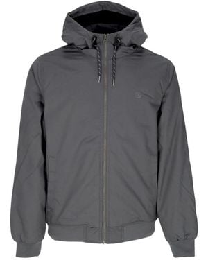 Element Waterafstotende Herenjas Met Capuchon - Grijs