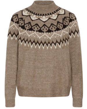 Cream Turtlenecks - Gris