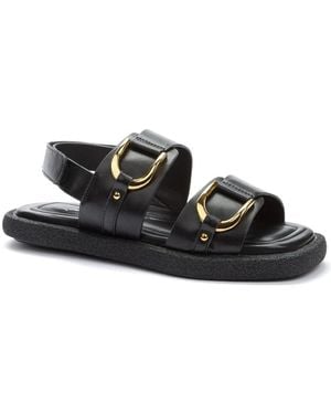 KEDDO Flat Sandals - Black
