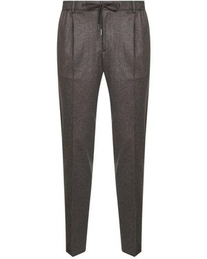 Tagliatore Slim-Fit Trousers - Grey