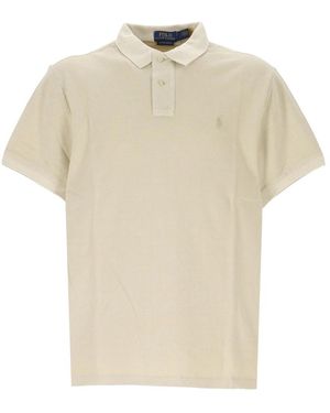 Ralph Lauren Polo Shirts - Natural