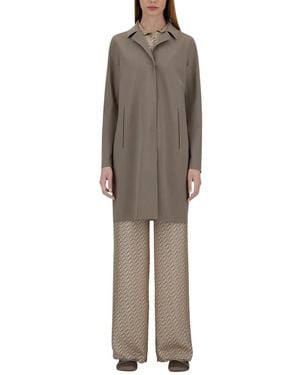 Herno Single-Breasted Coats - Marrón