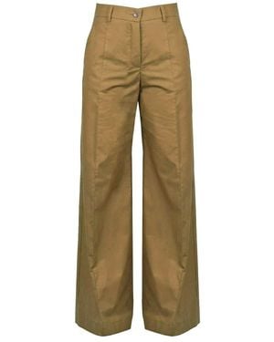8pm Wide Trousers - Natural