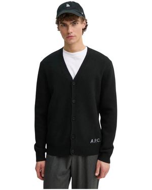 A.P.C. Cardigans - Nero