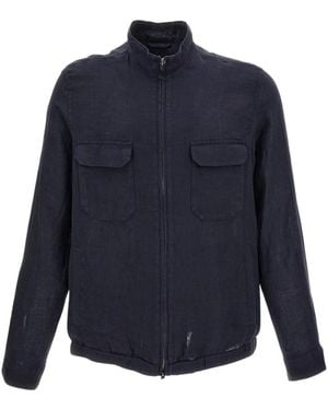 Herno Bomber Jackets - Blue