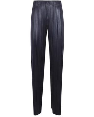 Phoebe Philo Broeken ,Zwart ,Straight Broeken - Blauw