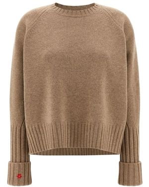 Tory Burch Stilvolle Pullover Kollektion - Natur