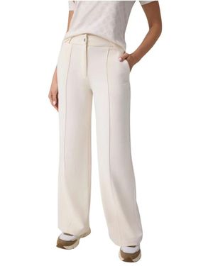 Guess Broeken ,Dione Wide Leg Pant - Naturel