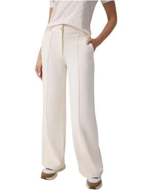 Guess Broeken ,Dione Wide Leg Pant - Naturel