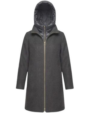 Marella Single-Breasted Coats - Gris