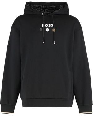 HUGO Hoodies - Black