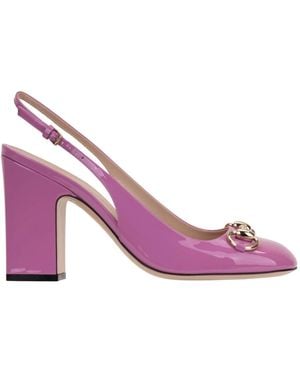 Gucci Schoenen ,Roze ,Leer Pumps