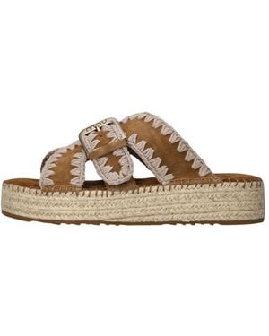 Mou Sliders - Brown