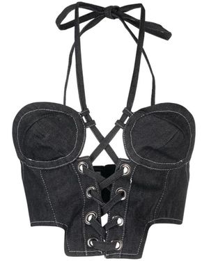 Julfer Sleeveless tops - Schwarz