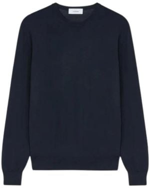 Lardini Round-Neck Knitwear - Bleu