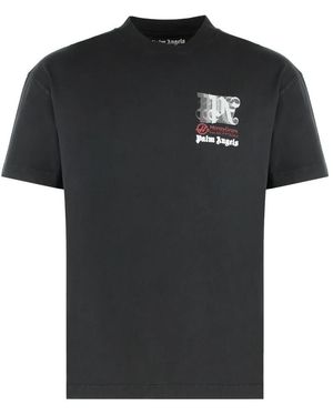 Palm Angels T-Shirts - Black