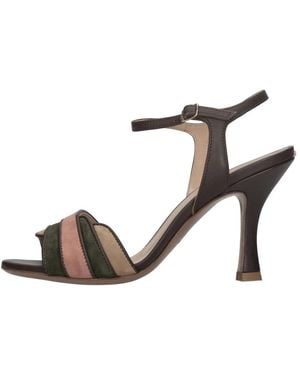 Relac High Heel Sandals - Marrone