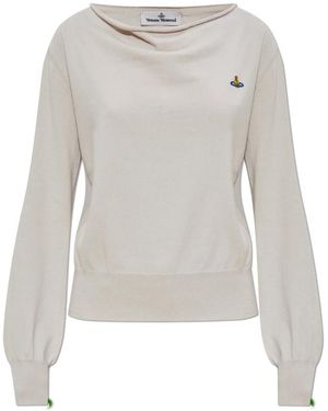 Vivienne Westwood Round-Neck Knitwear - Gray