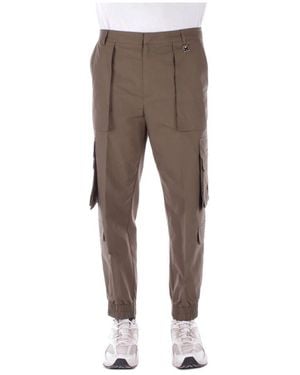 John Richmond Cropped Trousers - Grey