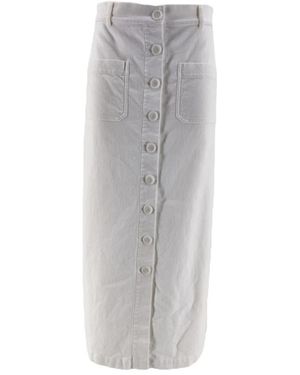 Aspesi Midi Skirts - Grey
