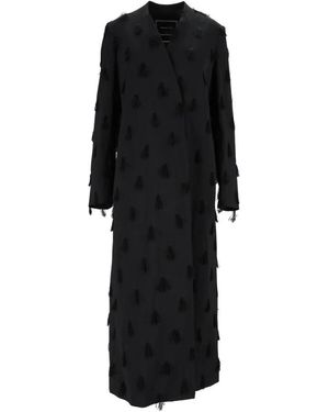 Fabiana Filippi Single-Breasted Coats - Black